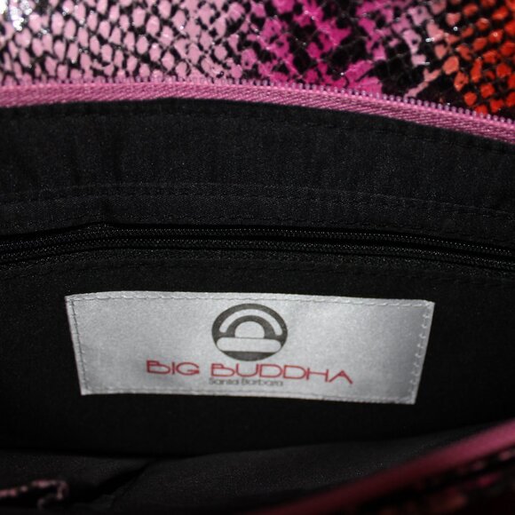 Multi-Colored Snakeskin Print Crossbody Bag - Picture 5 of 9